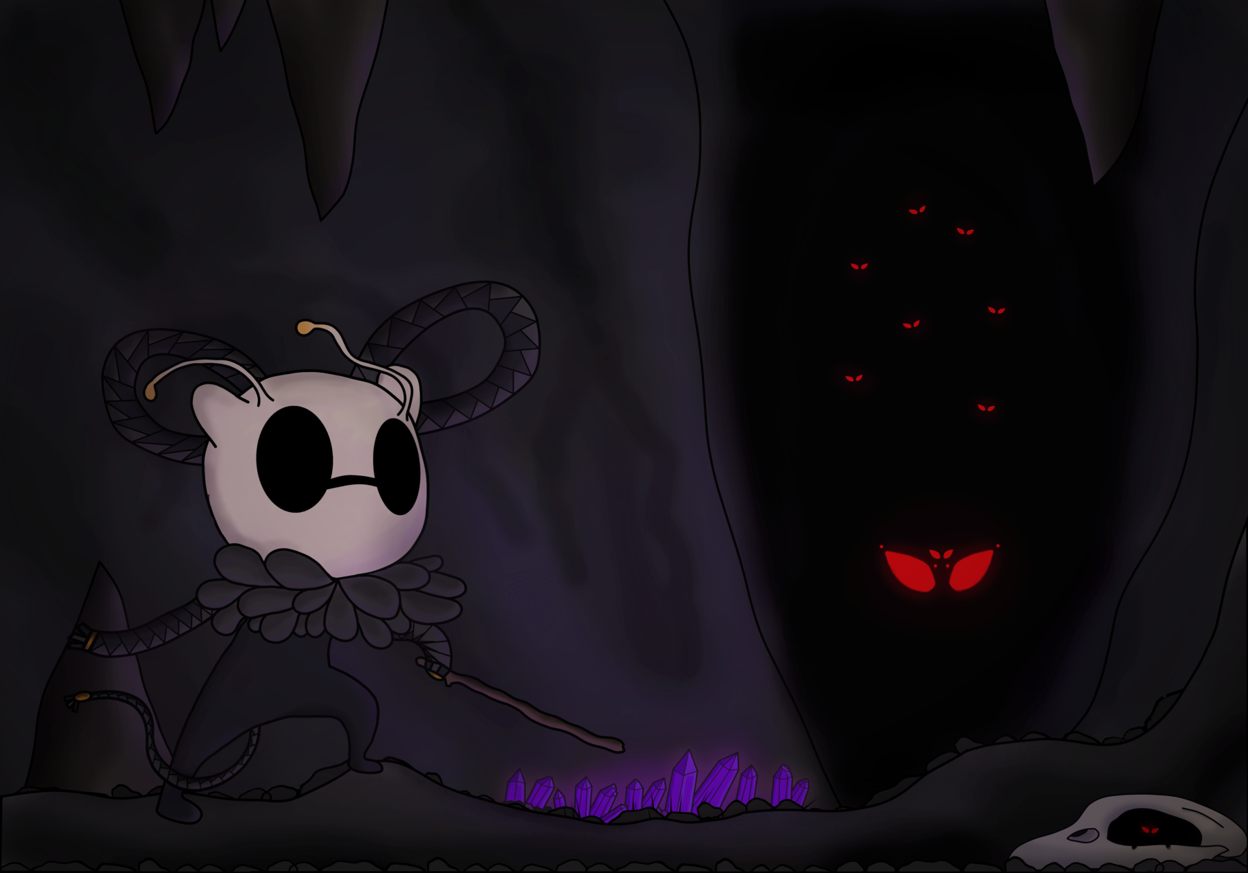 First Cave Fight